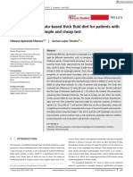 2021 - Maieves - JTS - Assessment of Tomato Based Thick Fluid Diet For