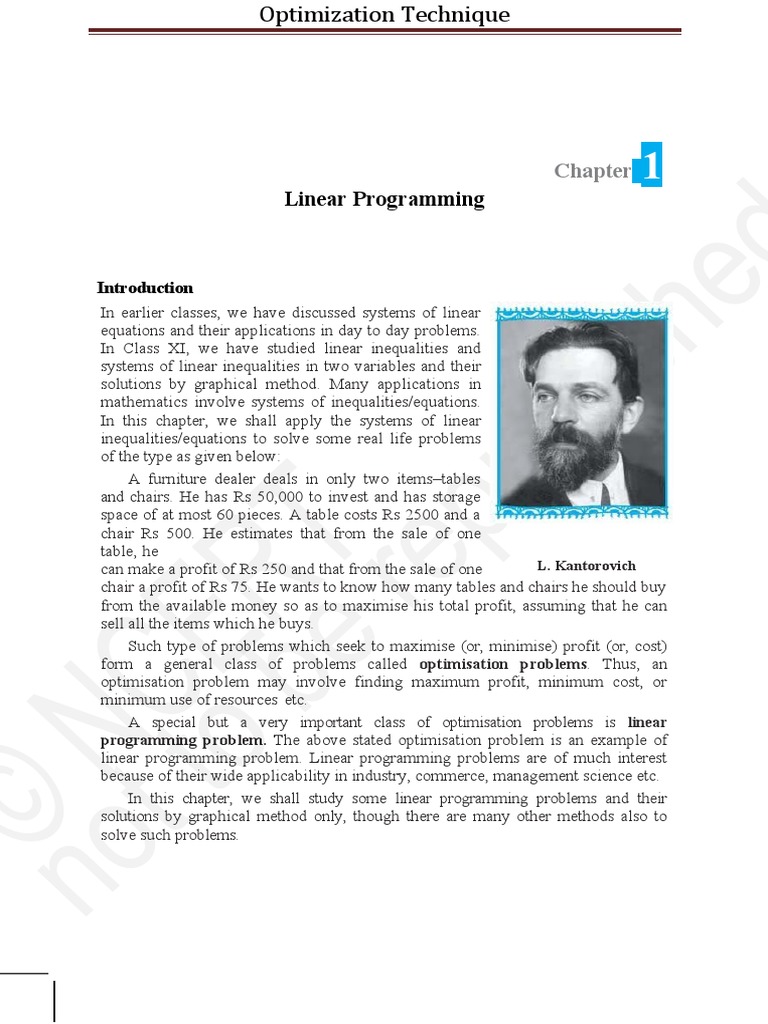 Linear Programming-Graphical Method | PDF | Linear Programming ...