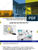 Clase 01 - Proceso de Planeación de Proyectos I (Conceptos Básicos)