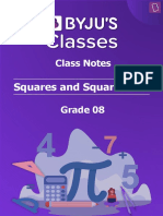 Notes - S Quares and Square Rootsjzjkajkaiiakmmajj