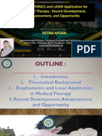 Biophotonic and Laser Application For Medical Therapy Recent Development, Advancement, and Opportunity 14 Juni 2023