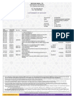 E-Statement of Account: Zahid Hassan