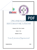 Estructura Organizacional Resumen