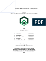 Makalah Kebijakan Fiskal Dan Kebijakan Sektor Riil