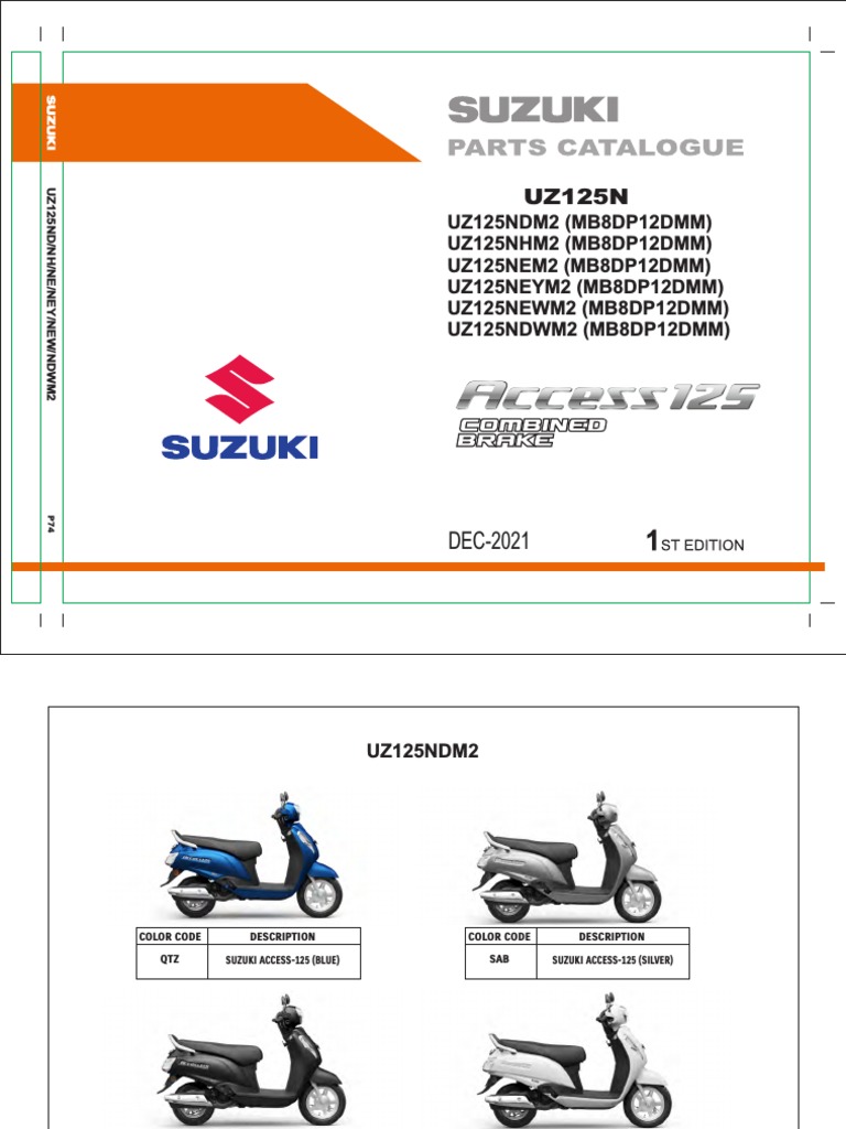Access 125 NM PDF Automotive Technologies Internal Combustion Engine