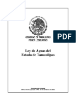 Ley de Aguas Del Estado de Tamaulipas