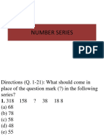 Number Series & Anology