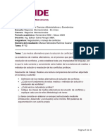 Tarea 2 - Negociación y Manejo de Conflictos - Mariuxi Ramirez