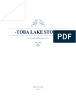 Toba Lake Story English