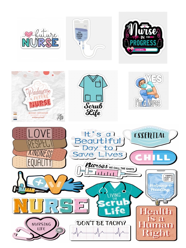 Nursing Stickers PDF
