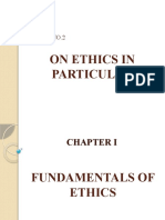 Lesson No.2 On Ethics in Particular