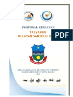 PROPOSAL Tasyakur Nelayan Santolo 2022 - Gubernur Jawa Barat
