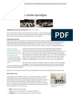 Preparedness 101 - Zombie Apocalypse - Blogs - CDC