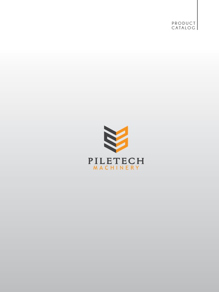 01-Piletech Catalog 201408 | PDF