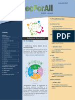 Boletín GeoForAll Edición Julio 2023