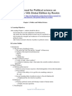 Solution Manual For Political Science An Introduction 14th Global Edition by Roskin