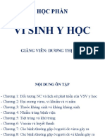 ÔN TẬP VI SINH 15 tiet