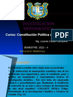 Investigación Monografica - Pautas