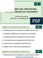 2023 Seminario Orientaciones Iniciales