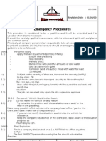 Emergency Procedures English