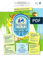 Program & Abstract Book 14th Indoneisan PICU NICU Update 2023