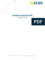 Passport Services Transaction Journal