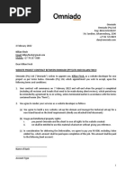 Omniado Agreement Contract - Template