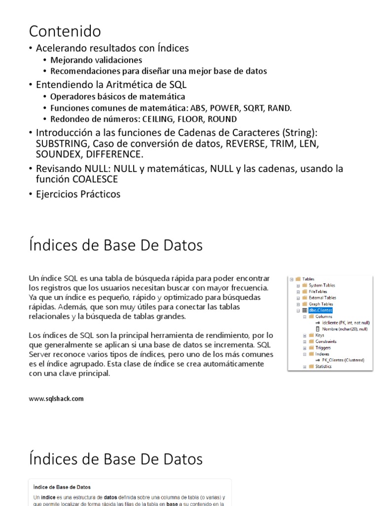 Funciones LEN y COALESCE en SQL | PDF | SQL | Bases de datos