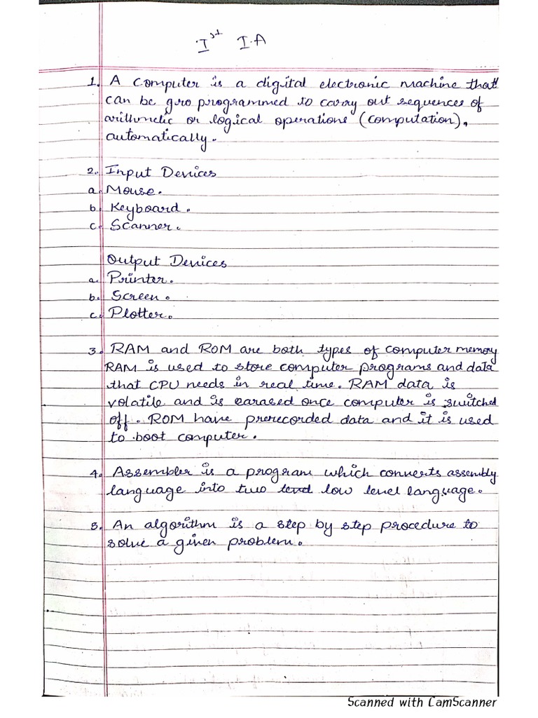 1st Sem Fundamentals of Computer | PDF