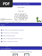 Spice Py Modelica JModelica Eps