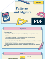 MATH 6 PPT Q3 - Patterns and Algebra Week 6