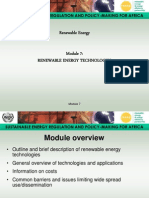 Renewable Energy - Module 7 Presentation