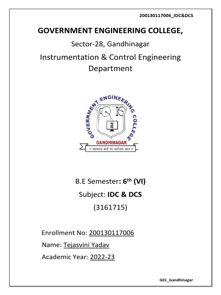 IDC - DCS - Exp 2 To 5 | PDF | Programmable Logic Controller | Control ...