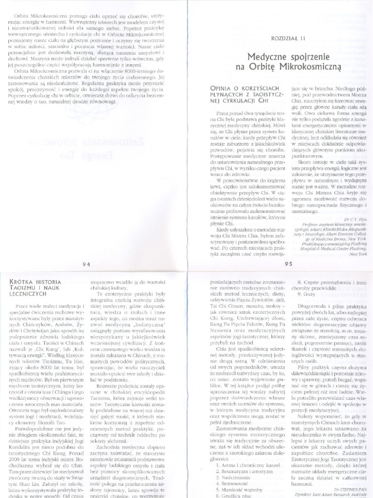 Czesc 4 zastosowania zdrowotne energii tao pdf