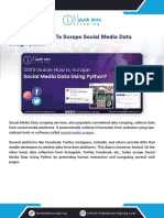 2023 Guide How To Scrape Social Media Data Using Python