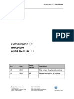 HMI000001 Hemascreen 18 User Manual 1.1