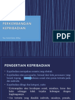 Perkembangan Kepribadian