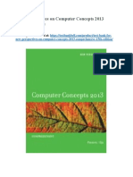 Test Bank For New Perspectives On Computer Concepts 2013 Comprehensive 15th Edition