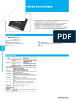 Proportional Valve Controllers Ecma1: Model Code