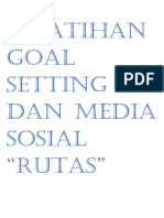 Pelatihan Goal Setting Dan Media Sosial