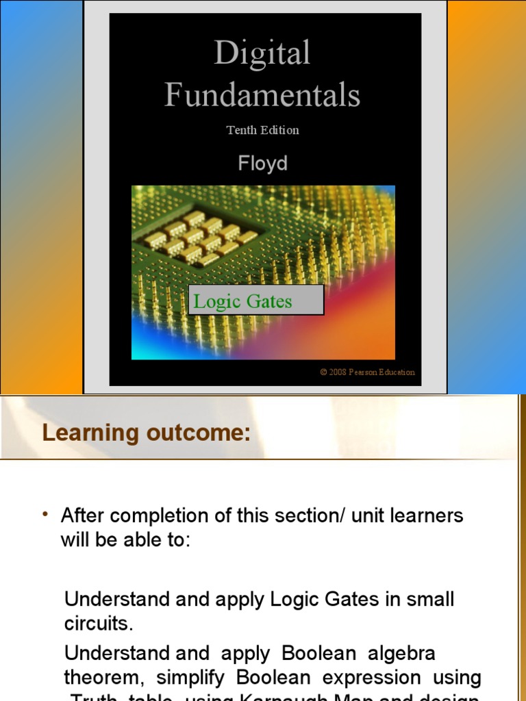 Logic Gates and Boolean Algebra Basics | PDF | Logic Gate | Boolean Algebra