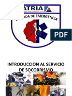 Introducción Al Servicio Del Socorrismo