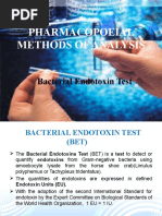 Bacterial Endotoxin Test