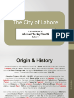 The City of Lahore: Ahmad Tariq Bhatti