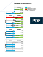 Calendario Fines de Semana 2022