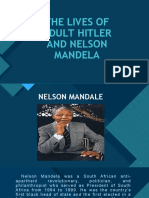 The Lives of Adult Hitler and Nelson Mandela