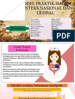 Model Praktik Dalam Konteks Nasional Dan Global