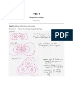 TD17 - Magnétostatique - Correction