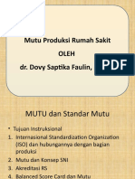 Mutu Produksi RS