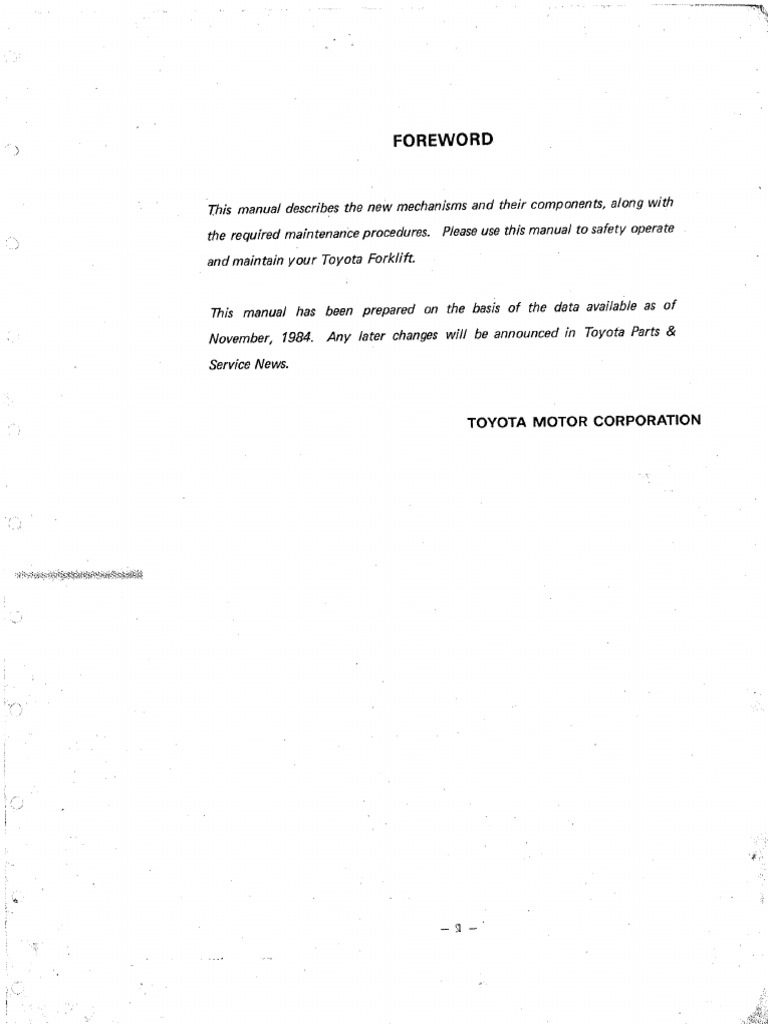 TOYOTA SERVICE MANUAL PDF FREE DOWNLOAD intelligence overview